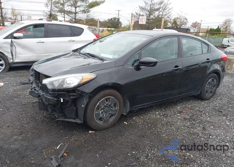 2016 Kia Forte Lx из США, поврежденный, VIN KNAFK4A64G5610119